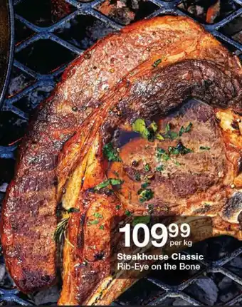 Checkers Steakhouse Classic Rib-Eye on the Bone offer