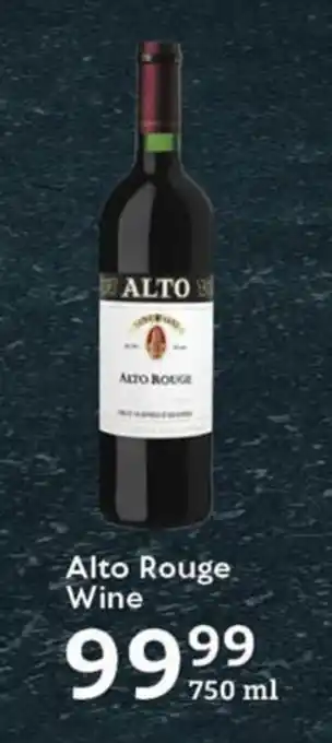 Alto Rouge Wine