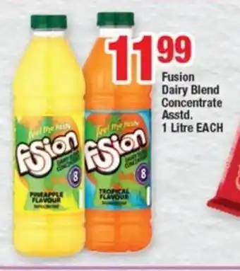Fusion Dairy Blend Concentrate Asstd. 1 Litre EACH