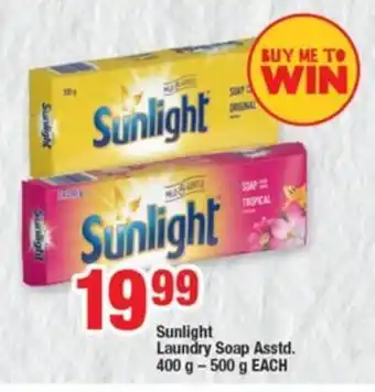 OK Grocer Sunlight Laundry Soap Asstd. 400g - 500g EACH offer