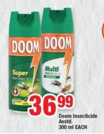 OK Grocer Doom Insecticide Asstd. 300 ml EACH offer