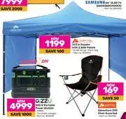 Game Ozark trail 3 x 3m gazebo with 2 side panels offer