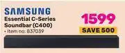 Game Samsung essential c-series soundbar c400 offer