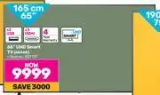 Game Hisense 65 (165cm) uhd smart tv 65a6k offer