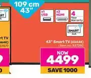 Game Hisense 43 (109cm) smart tv 43a4k offer