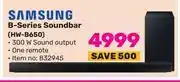 Game Samsung b-series soundbar hw-b650 offer