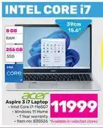 Game Acer aspire 3 i7 laptop offer