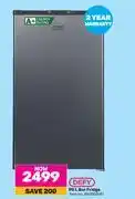 Game Defy 90l bar fridge offer