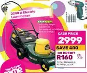 Game Trimtech 2200w electric lawnmower offer