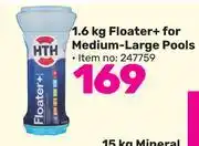 Hth 1.6kg floater+ for medium large pools