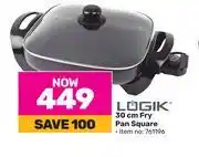 Game Logik 30cm fry pan square offer