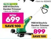 Game Trimtech 650w electric garden trimmer offer