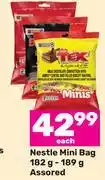 Game Nestle mini bag assorted-182g-189g each offer