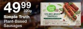 Checkers Simple Truth Plant-Based Sausages 320g offer
