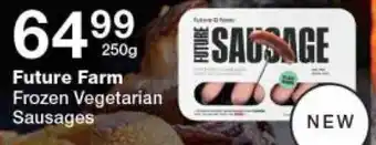 Checkers Future Farm Frozen Vegetarian Sausages 250g offer