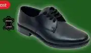 Makro Toughees boy's hank basic lace up school shoes size 9-1-per pair offer