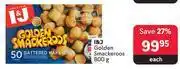 I&j golden smackeroos-800g each