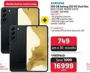 Makro Samsung galaxy 256gb s22 5g dual sim-each offer