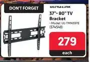 Ultra link 37-80 tv bracket ul-tmn3978
