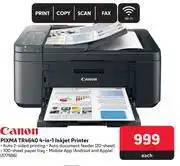 Makro Canon pixma tr4640 4 in 1 inkjet printer offer