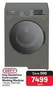 Makro Defy 9kg steamcure front loader washing machine daw 389 offer