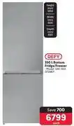 Makro Defy 350l bottom fridge/freezer dac 622 offer