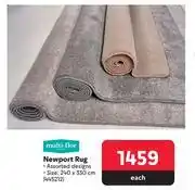 Makro Multi flor newport rug-each offer