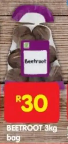 Shoprite BEETROOT 3kg bag offer