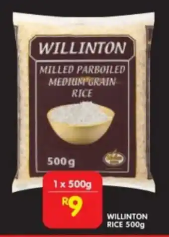 Shoprite WILLINTON RICE 500g offer