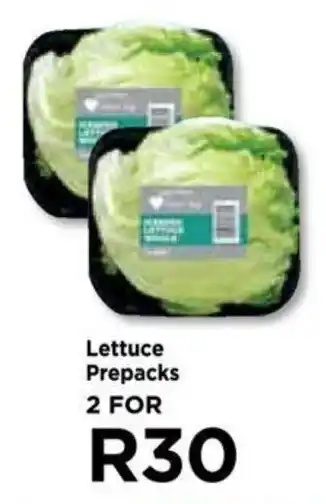 Food Lover's Market Lettuce Prepacks offer
