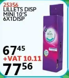 Africa Cash and Carry Lillets Disp Mini 10's offer