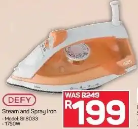 Pick n Pay Defy Steam and Spray Iron offer