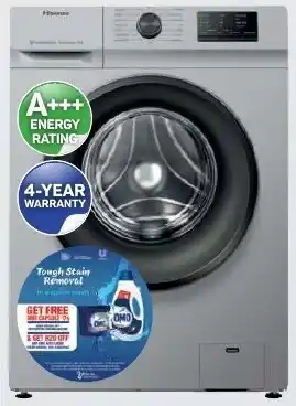Pick n Pay Hisense Silver Front Loader Washing Machine 6kg offer