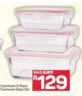 Cozinharei 3-Piece Ovenware Glass Set