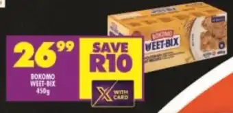 Shoprite BOKOMO WEET-BIX 450g offer