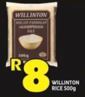Shoprite WILLINTON RICE 500g offer