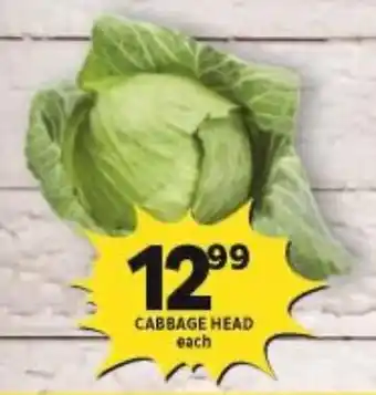 Shoprite CABBAGE HEAD offer