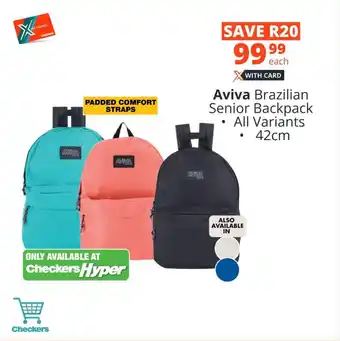 Aviva Brazilian Senior Backpack All Variants 42cm