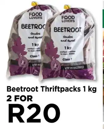 Food Lover's Market Beetroot Thriftpacks 1kg offer