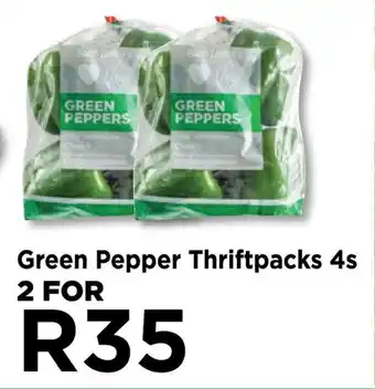 Food Lover's Market Green Pepper Thriftpacks 4s offer