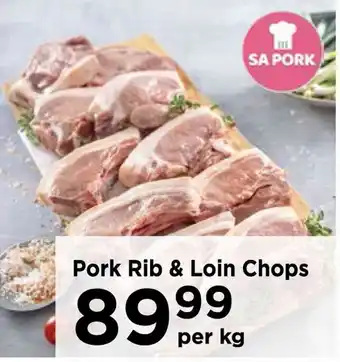 Food Lover's Market Pork Rib & Loin Chops offer