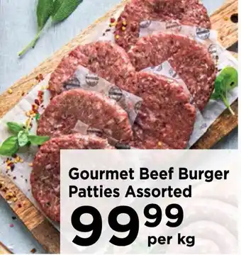 Food Lover's Market Gourmet Beef Burger Patties Assorted offer