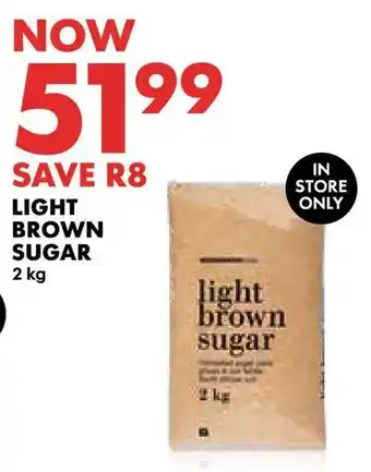 Woolworths LIGHT BROWN SUGAR 2kg offer