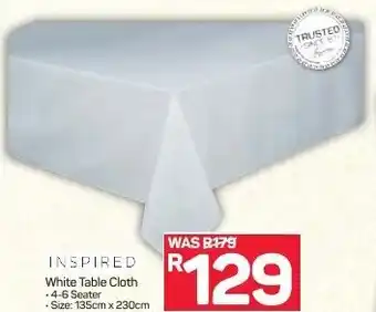 Pick n Pay Inspired White Table Cloth offer