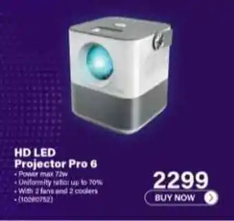 Incredible Connection HD LED Projector Pro 6 offer