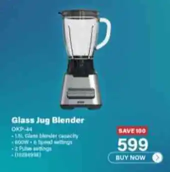 Incredible Connection Glass Jug Blender offer