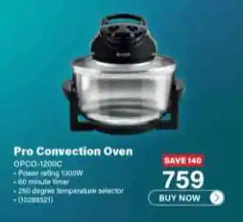 Incredible Connection Pro Convection Oven offer