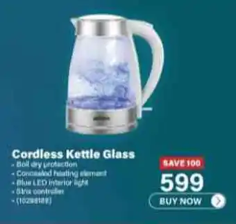 Incredible Connection Cordless Kettle Glass offer