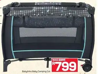 Pick n Pay Babylinks Baby Camping Cot offer