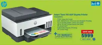 Incredible Connection HP Smart Tank 750 ADF Duplex Printer offer